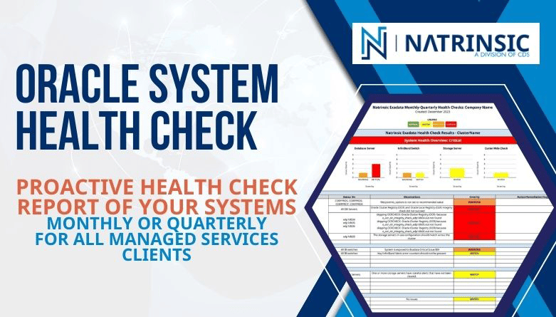 Natrinsic Managed Services | Oracle Engineered Systems